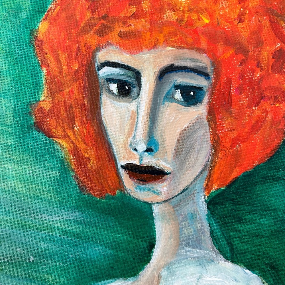 Handpainted original acrylic painting - Picture 5 of 5